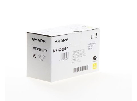 Sharp Toner MX-C30GTY Yellow 6K