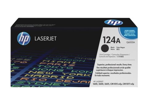 HP Toner nr 124A Q6000A Black 2.5K