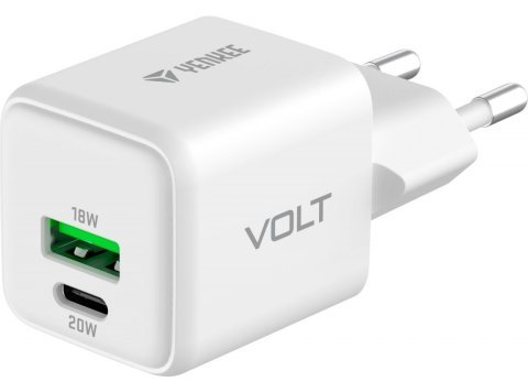 Ładowarka sieciowa USB C/A 20W/18W 3A Power delivery 3.0 QC3.0