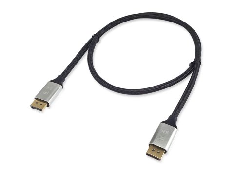 Equip 119265 kabel DisplayPort 5 m Aluminium, Czarny