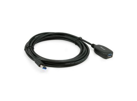 Equip 133346 kabel USB USB 3.2 Gen 1 (3.1 Gen 1) 5 m USB A 5 Gbit/s Czarny