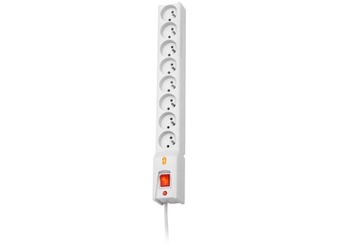 Listwa przeciwprzepięciowa LX 810, 1L, 3,0m, szara