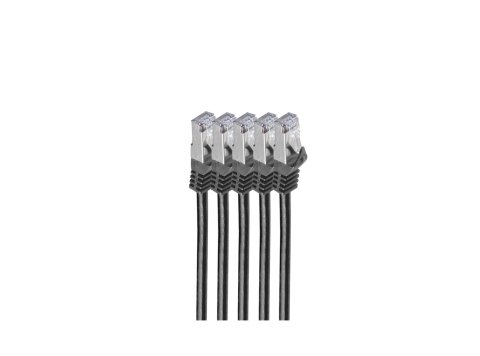 shiverpeaks BS75515-S-SET5 kabel sieciowy Czarny 5 m Cat7 S/FTP (S-STP) Okrągły