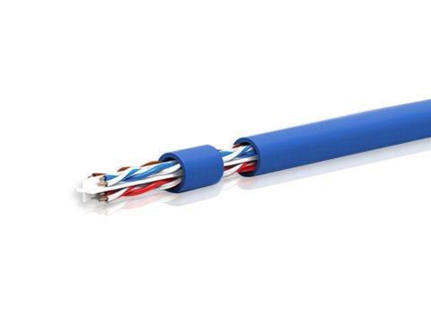 Inca ICAT-305 kabel sieciowy Niebieski 305 m Cat6