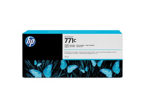 HP 771C 775 ml Photo schwarz Original Tintenpatrone (B6Y13A)