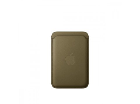 Portfel z tkaniny FineWoven z MagSafe do iPhonea - ciemna oliwka