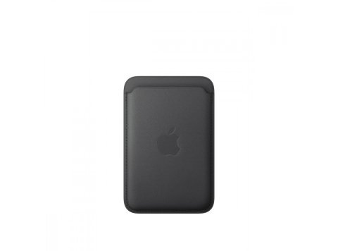 Portfel z tkaniny FineWoven z MagSafe do iPhonea - czarny