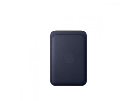 Portfel z tkaniny FineWoven z MagSafe do iPhonea - granat