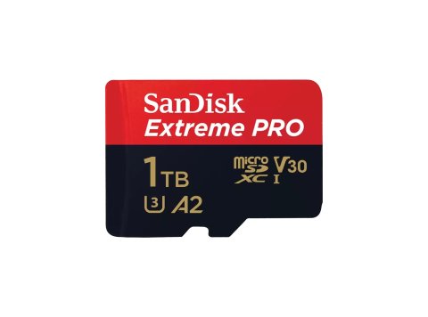 KARTA PAMIĘCI SANDISK EXTREME PRO microSDXC 1TB 200/140 MB/s A2 C10 V30 UHS-I U3