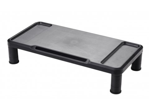 Podstawka pod monitor Q-CONNECT, 55,5x26,5cm, z regulacją wysokości, czarna