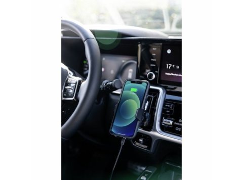Ansmann 1000-0033 uchwyt Uchwyt aktywny Telefon komórkowy/Smartfon Czarny
