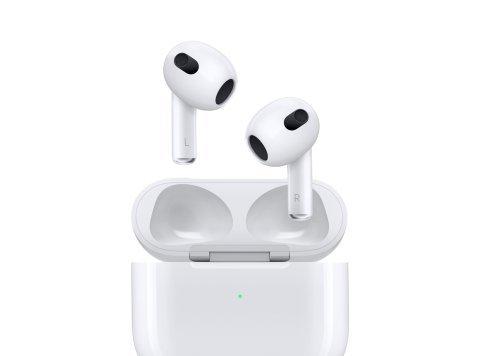 Apple AirPods (3rd generation) AirPods Zestaw słuchawkowy Bezprzewodowy Douszny Połączenia/muzyka Bluetooth Biały
