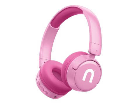 Niceboy HIVE Kiddie Pink Zestaw słuchawkowy Opaska na głowę Połączenia/Muzyka/Sport/Codzienność Różowy