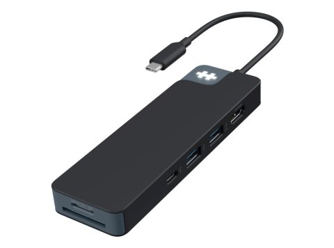 HYPER HD4102BKGL huby i koncentratory USB 3.2 Gen 1 (3.1 Gen 1) Type-C 5000 Mbit/s Czarny