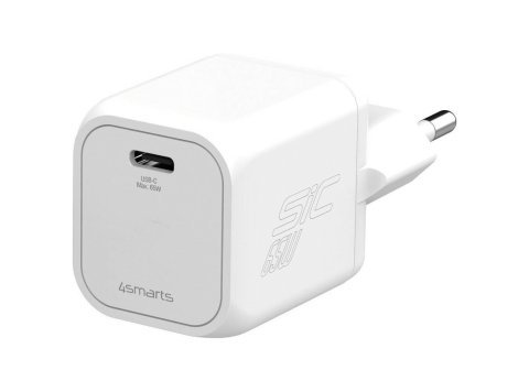 Ładowarka sieciowa 65W PD SiC biała