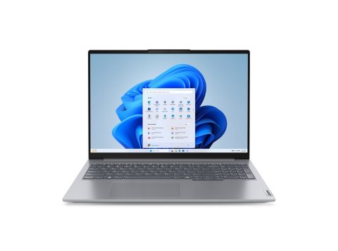 Lenovo ThinkBook 16 G7 ARP AMD Ryzen™ 5 7535HS Laptop 40,6 cm (16") WUXGA 16 GB DDR5-SDRAM 512 GB SSD Wi-Fi 6E (802.11ax) Windows 11 Pro Szary
