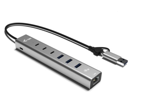 Hub USB-C/USB-A Metal Hub 6 port 3xUSBc/3xUSBa