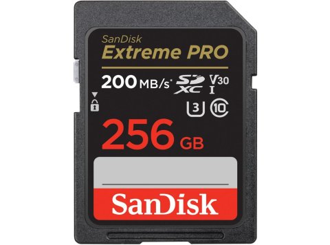 Karta pamięci Extreme Pro SDXC 256GB 200/140 MB/s V30 UHS-I