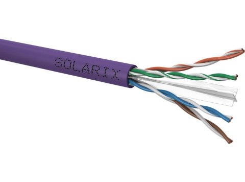 KABEL SKRĘTKA SOLARIX CAT.6 U/UTP LSOH Dca 305m