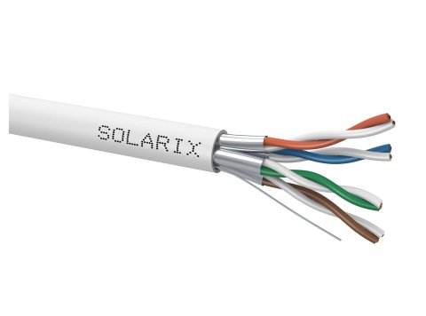 KABEL SKRĘTKA SOLARIX CAT.6A F/FTP LSOH Dca-s2,d2,a1 szpula 500m