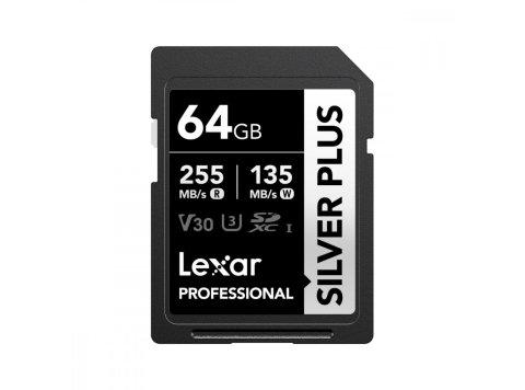 Karta pamięci PROFESSIONAL SILVER PLUS 64GB SDXC UHS-I 205MB/s