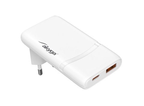 AKYGA ŁADOWARKA USB-A + USB-C AK-CH-31