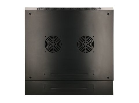Extralink Szafa rack 9U 600x600 AZH Czarna montowana na ścianie, dwusekcyjna