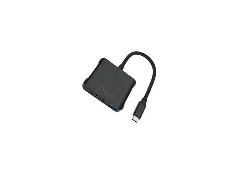 HUB USB Fixed Quadri 2x USB-C 1x HDMI + 2x USB-A 2.0 3.2 Gen2 3.1 Gen1 (FIXHU-QR-BK)