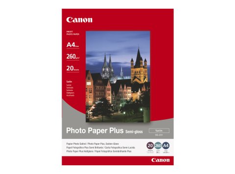 CANON 1686B015 Papier Canon SG201 Photo Paper Plus Semi-glossy 260g 10x15cm 50ark