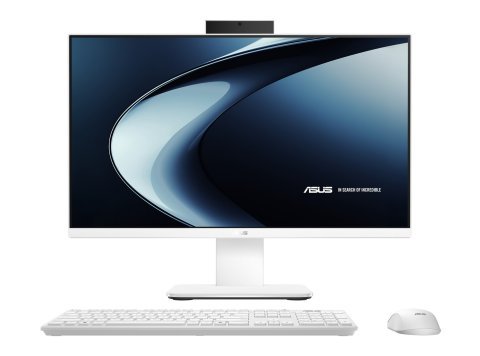 ASUS V400 AiO V440VAK-WPC331W Intel Core 3 100U 60,5 cm (23.8") 1920 x 1080 px All-in-One PC 8 GB DDR5-SDRAM 512 GB SSD Windows 11 Home Wi-Fi 6 (802.11ax) Biały