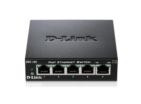 Przełącznik 5-port 10/100 Metal Housing
