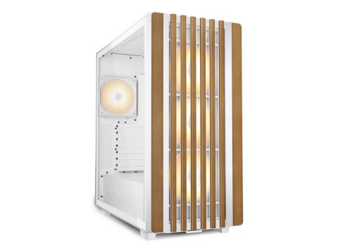 Pokrowiec Sharkoon Rebel C70G RGB ATX 1xSzkło białe
