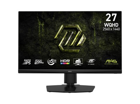 MSI MAG 272QPF E20 monitor komputerowy 68,6 cm (27") 2560 x 1440 px Wide Quad HD LED Czarny