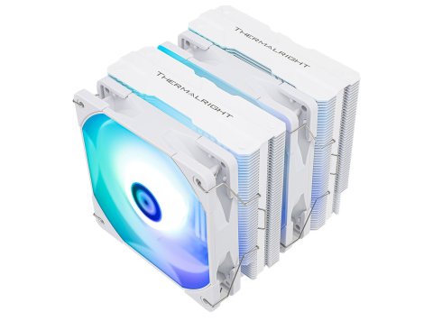 Thermalright Peerless Assassin 120 ARGB Procesor Chłodnica powietrza 12 cm Biały 1 szt.