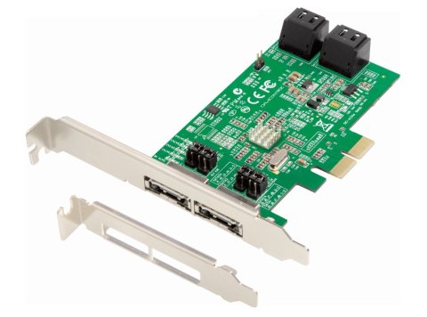 Karta sieciowa Dawicontrol PCI-e DC-624e RAID R2 4-kanałowy blister SATA 6G