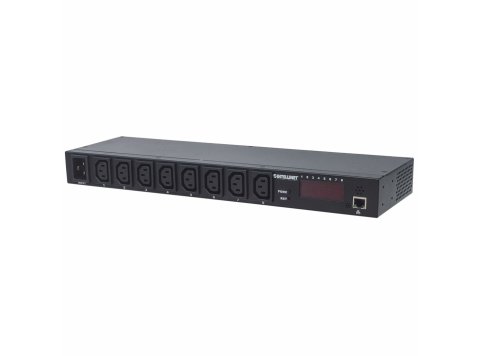 INTELLINET LISTWA ZARZĄDZALNA PO IP 19" 1U, 8X C13