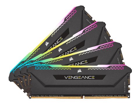 Zestaw RAM DDR4 64 GB PC 3200 CL16 CORSAIR ZESTAW (4x16GB) Vengeance RGB sprzedaż detaliczna