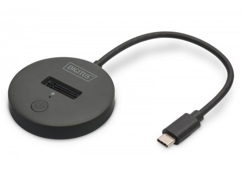 Stacja dokująca do SSD M.2 NVMe/SATA USB-C 3.2 Gen2 10Gbps maks. 4 TB, czarna