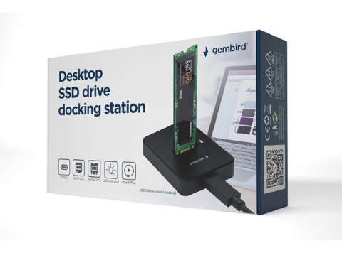 Stacja dokujaca dysków M.2 SATA i NVME USB-C