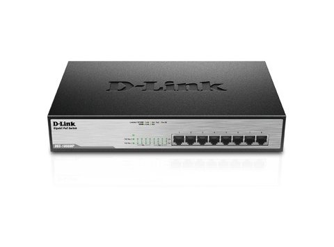 Switch Unmanaged DGS-1008MP 8xGbE