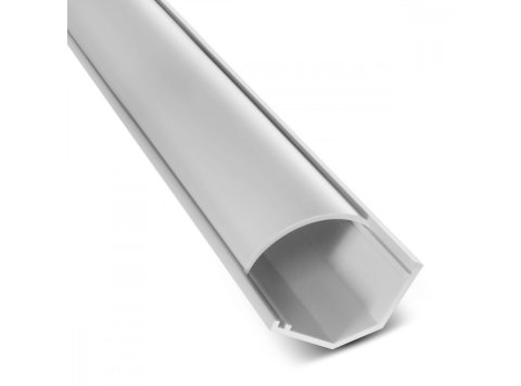 Listwa maskująca kanał kablowy 1.5m 43x23 mm Biała MCTV-575 z taśmą