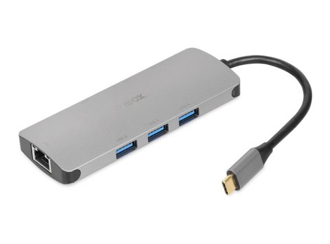 IBOX HUB USB IUH3RJ4K USB3.2 LAN HDMI 4K PD100W