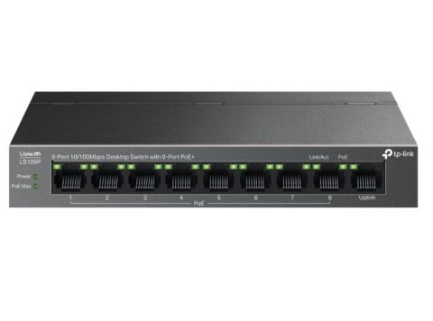 Przełącznik LS109P 9xGE PoE+