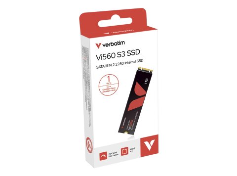 Dysk SSD Verbatim Vi560 S3 M.2 1TB SATA III 3D NAND