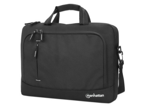 Manhattan 440363 torba na laptop 35,8 cm (14.1") Obudowa na messenger Czarny