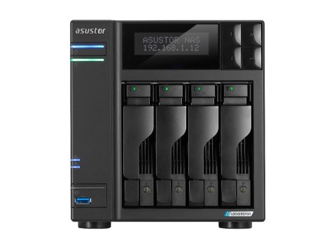 Asustor LOCKERSTOR 4 Gen2+ NAS Desktop Intel® Celeron® N5105 4 GB DDR4 ADM Czarny