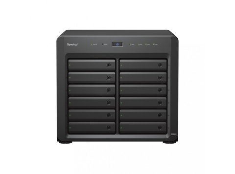 Serwer NAS DS2422+ 12x0HDD AMD Ryzen V1500B 4x2,2Ghz 4GB RAM 4x1GbE 2xUSB 3Y
