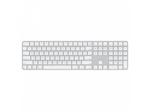 Klawiatura Magic Keyboard z Touch ID i polem numerycznym dla modeli Maca z czipem Apple - angielski (USA) - białe klawisze