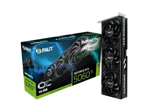 Karta graficzna GeForce RTX 5060 TI INFINITY 3 OC 16GB GDDR7 128bit 3DP/HDMI