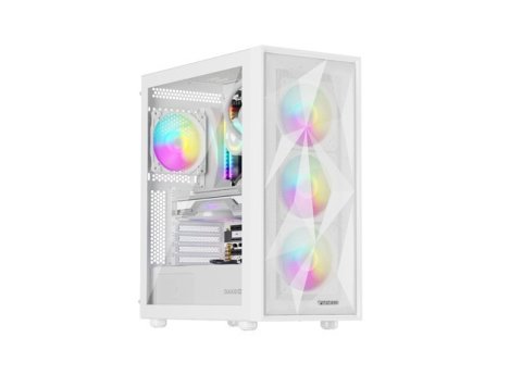 Obudowa Genesis Diaxid 605 ARGB MIDI TOWER USB-C Biała